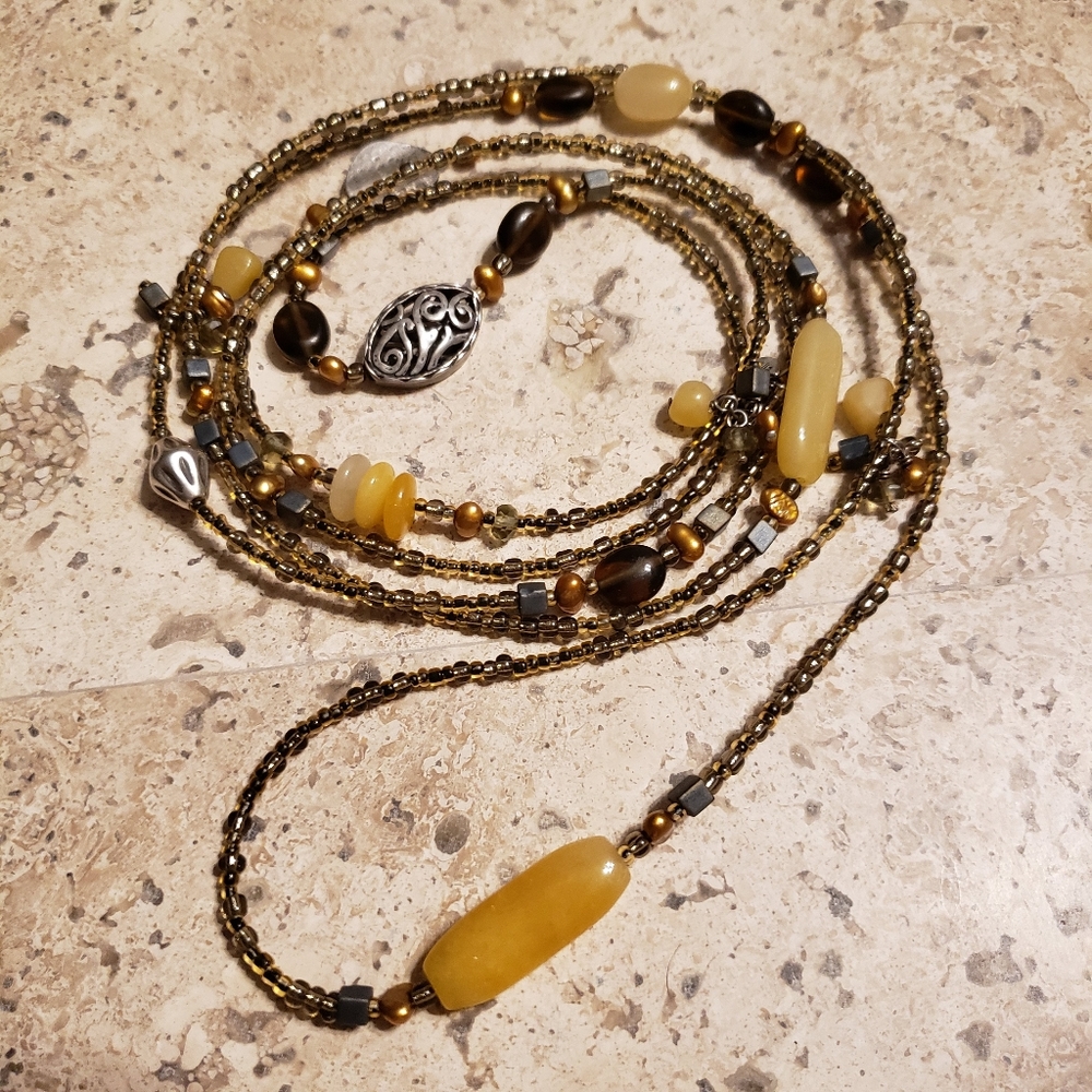 Silpada BoHo Necklace with Sterling Silver